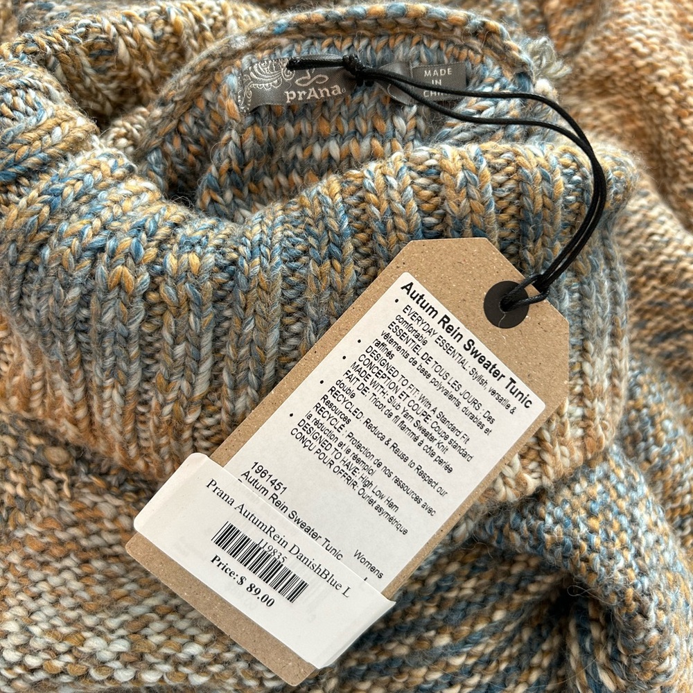 NWT Prana Autumn Rein Sweater Tunic - Picture 3 of 4